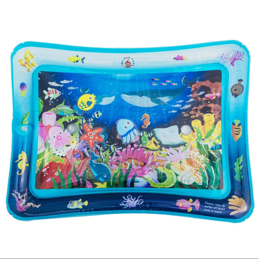 YOU CAN TOYS Watermat for tummy time baby